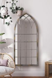 The Somerley - Extra Large Rustic Metal Arched Decorative Wall Or ...