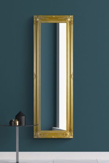 Hamilton Vintage Gold Antique Design Mirror 137 x 46 CM