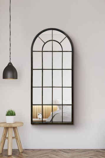 Somerley Country Arch Large Indoor and Outdoor Mirror 140 x 65 CM