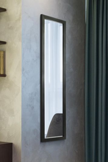 Mackenzie Black Elegant Modern Dress Mirror 130 x 38 CM