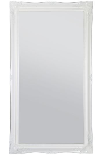 Hamilton White Shabby Chic Design Large Wall Mirror 137 x 76 CM