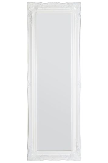 Hamilton White Shabby Chic Design Mirror 137 x 46 CM