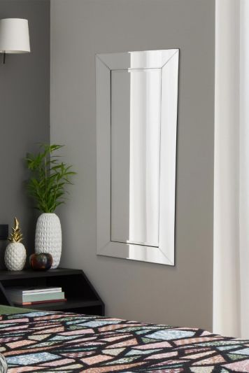 Horsley All Glass Modern Dress Mirror 120 x 48 CM