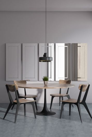 5 x Horsley All Glass Modern Dress Mirror 120 x 48 CM