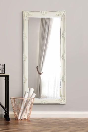 Davenport Cream Ornate Flourish Full Length Mirror 164 x 78 CM