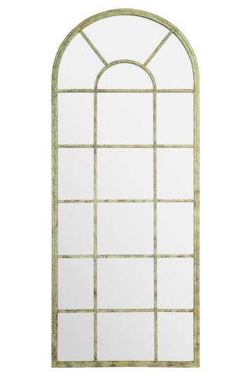 Dorset Green Country Arch Large Garden Mirror 159 x 66 CM