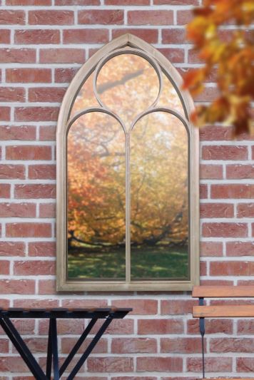 Somerley Chapel Arch Large Garden Mirror 150 x 81 CM