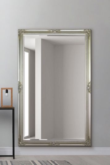 Kingsbury Silver Classic Large Wall Mirror 168 x 107 CM