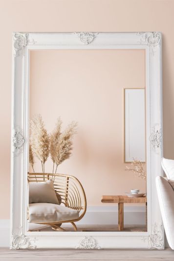 Walton White Extra Large Leaner Mirror 213 x 152 CM