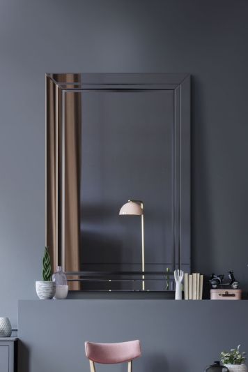 Cranbury All Glass Large Dress Mirror 120 x 80 CM