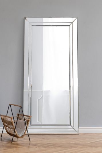 Cranbury All Glass Full Length Mirror 174 x 85 CM