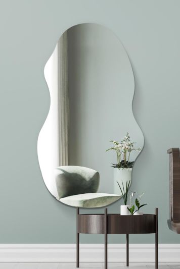 The Lacuna - Frameless Pond Wall Mirror 47" X 21" (120CM X 54CM)