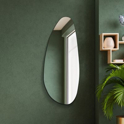 The Lacuna - Frameless Pond Wall Mirror 55" X 23" (140x58CM)