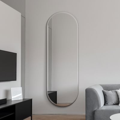 The Lacuna - Frameless Pond Wall Mirror 63" X 22" (160x55CM)