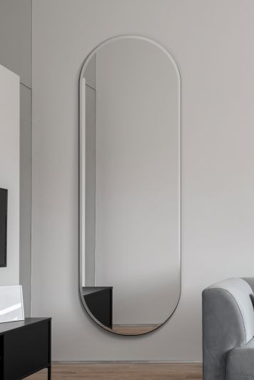 The Lacuna - Frameless Pond Wall Mirror 71" X 26" (180x65CM)