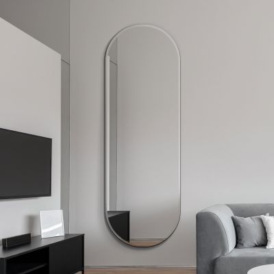 The Lacuna - Frameless Pond Wall Mirror 71" X 26" (180x65CM)