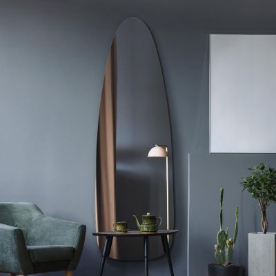 The Lacuna - Frameless Pond Wall Mirror 71" X 24" (180x60CM)